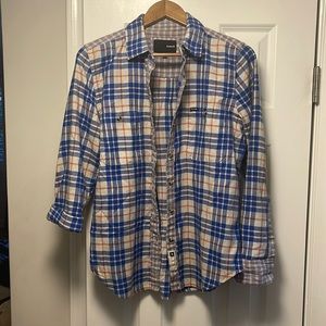 Hurley Plaid button up